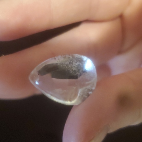 New Pear Shape Phantom Quartz Pendant. - Picture 8 of 8